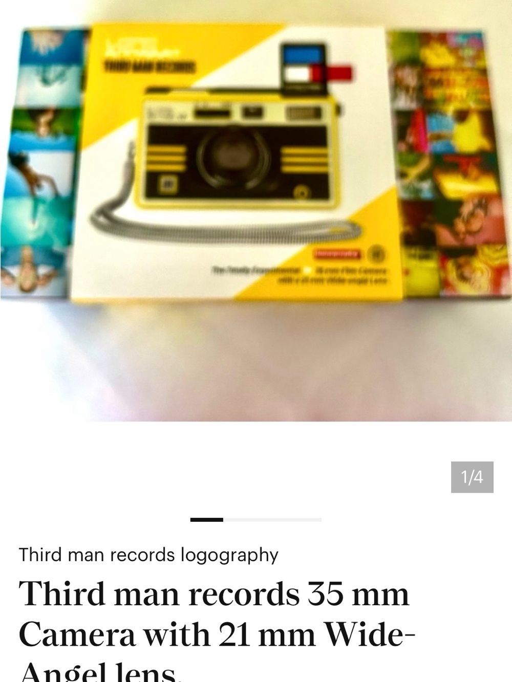 Third Man Records Close-Up Lens Attachment - Yellow Packaging